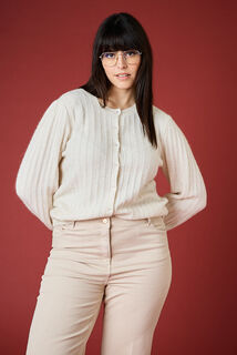 Gilet boutonné femme