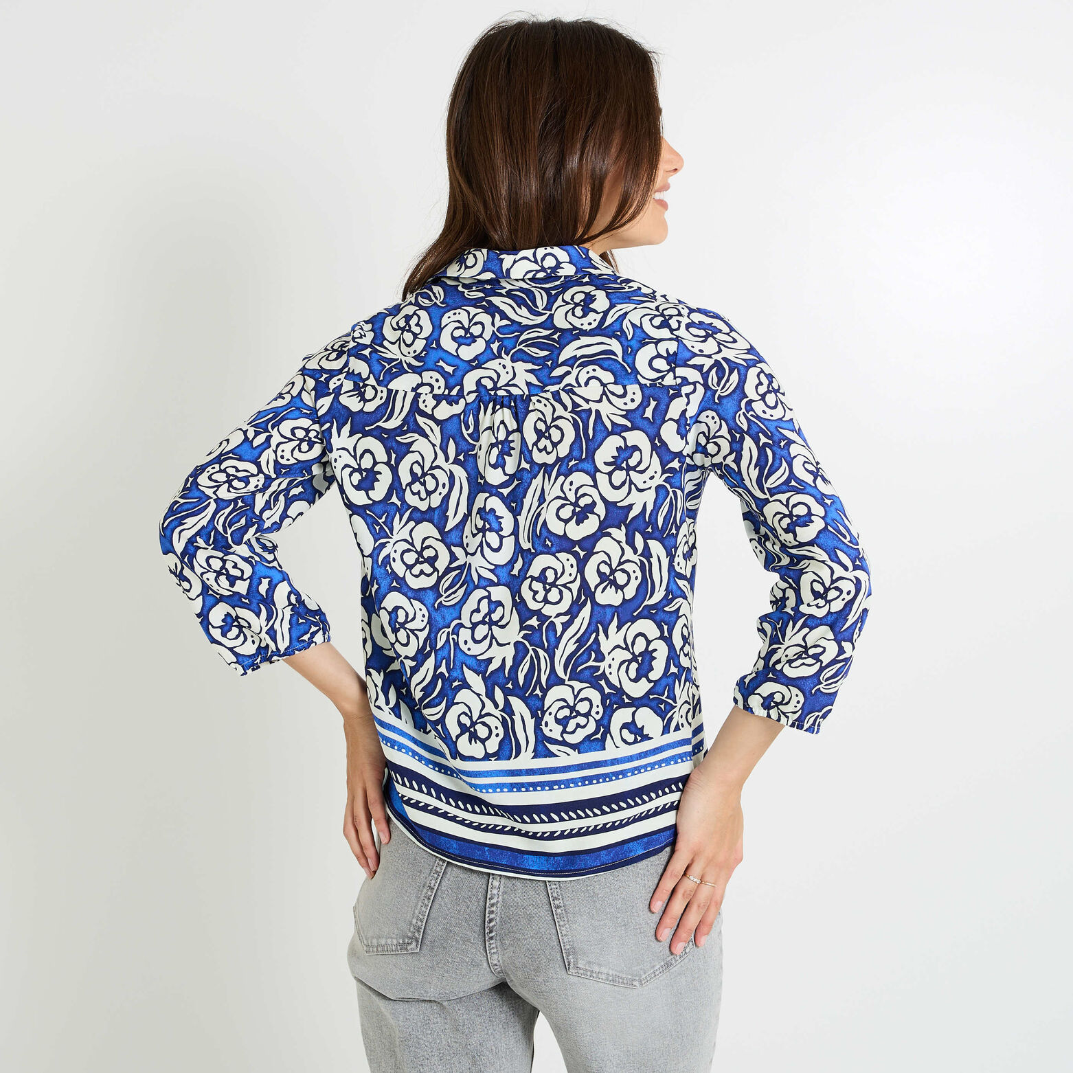 Blouse imprimée femme