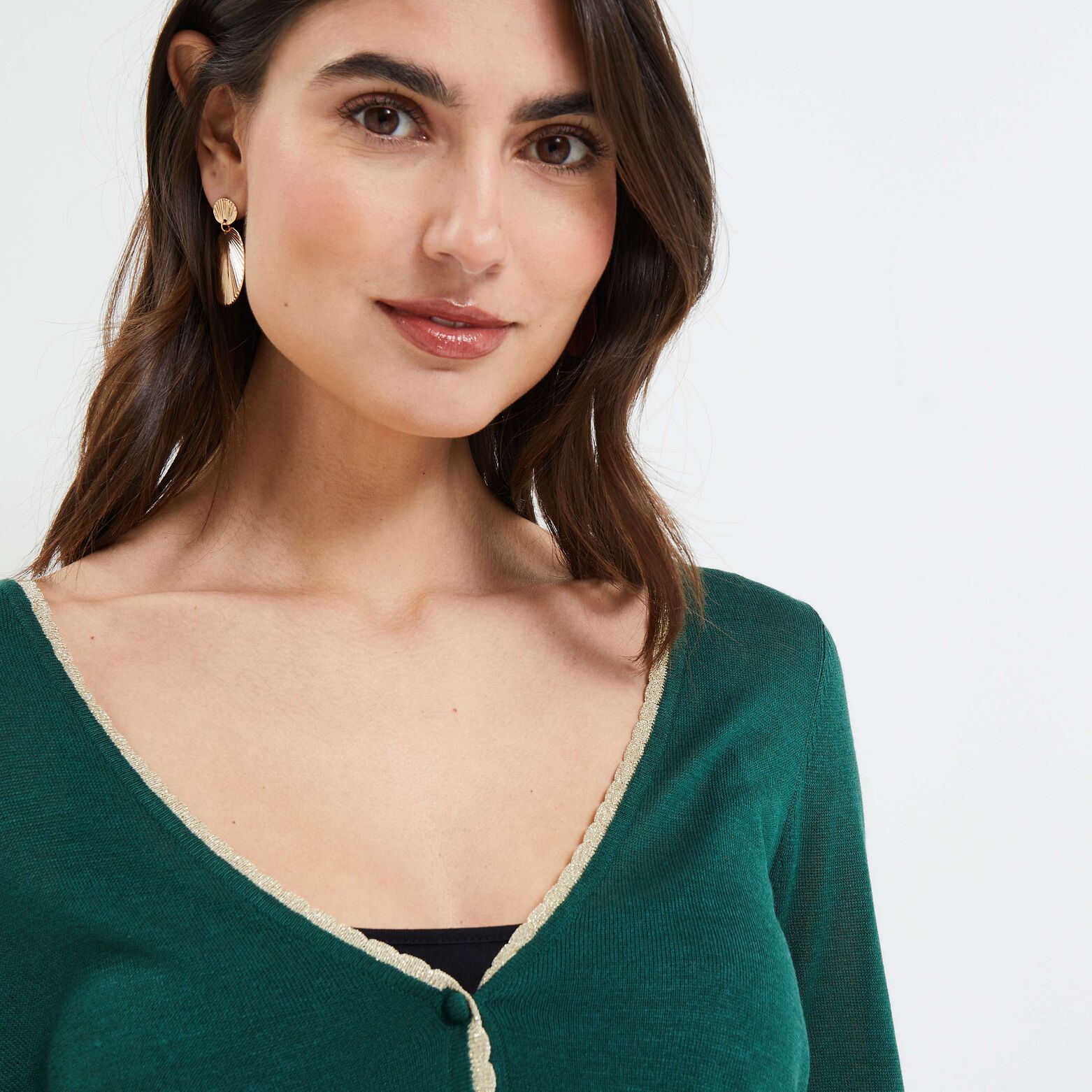 Gilet court femme