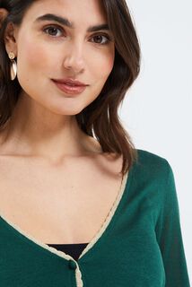 Gilet court femme