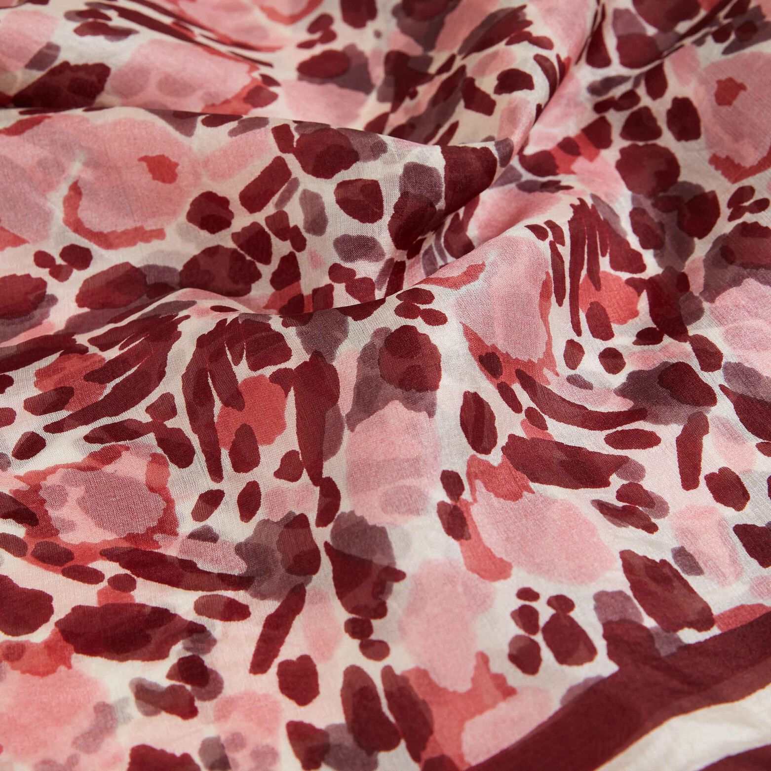 Foulard carré soie femme