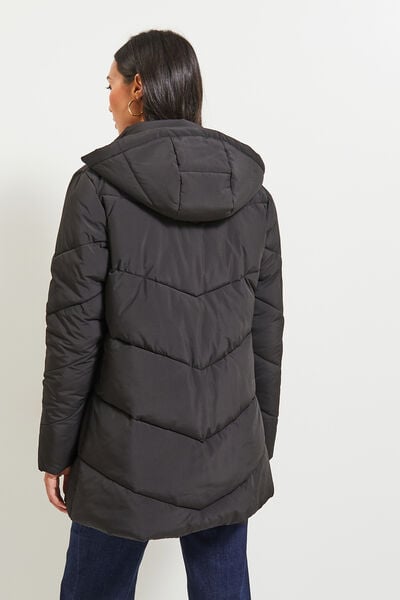 Doudoune à capuche femme