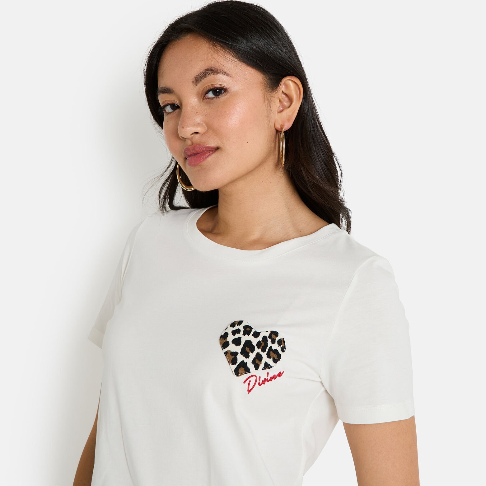 T shirt manches courtes femme