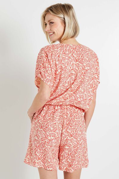 Combishort imprimée femme