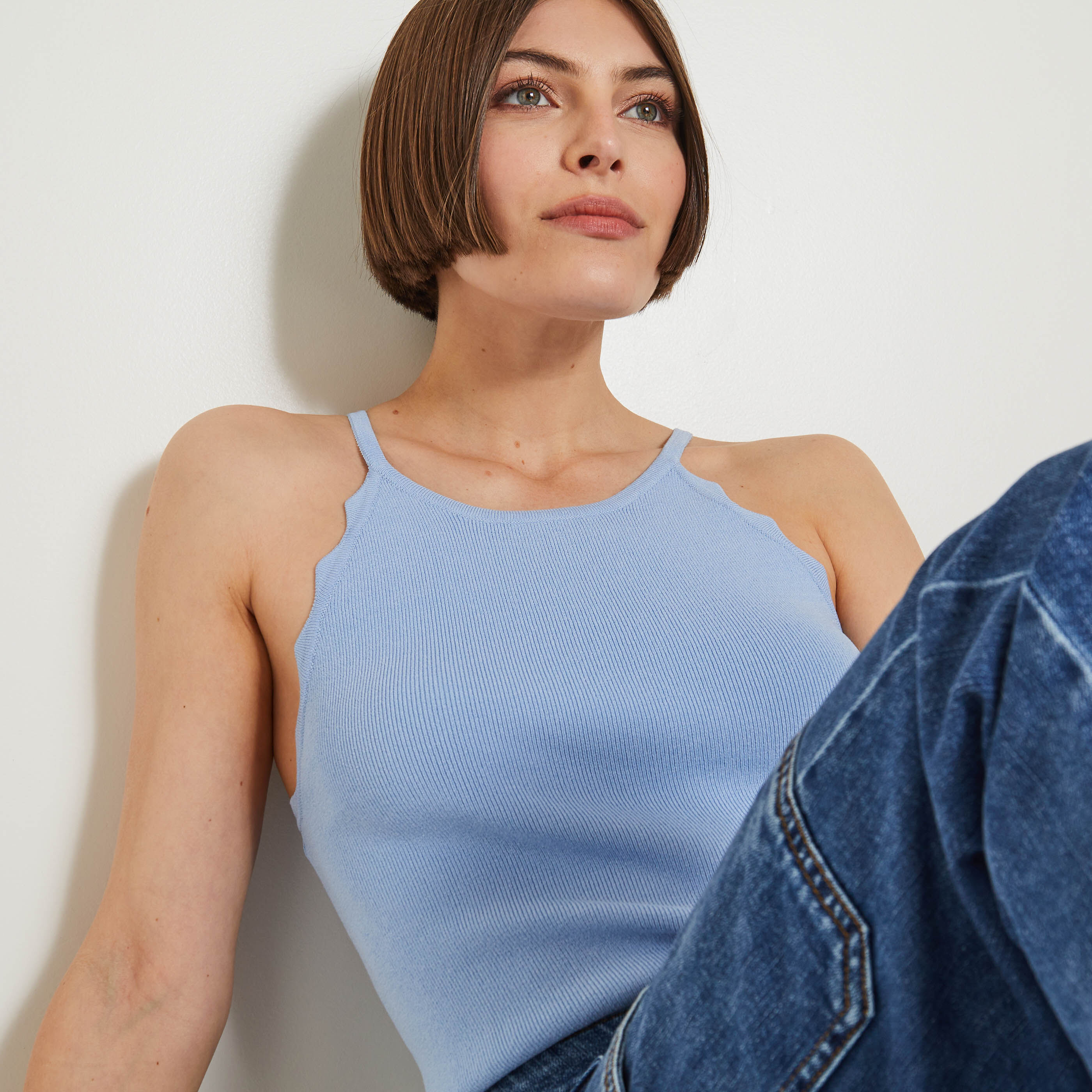 D&eacute;bardeur c&ocirc;tel&eacute; femme