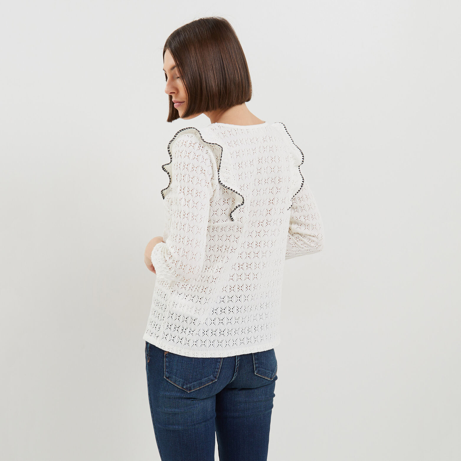 Tshirt à volants femme