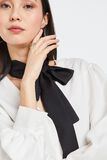 Chemise col lavallière femme