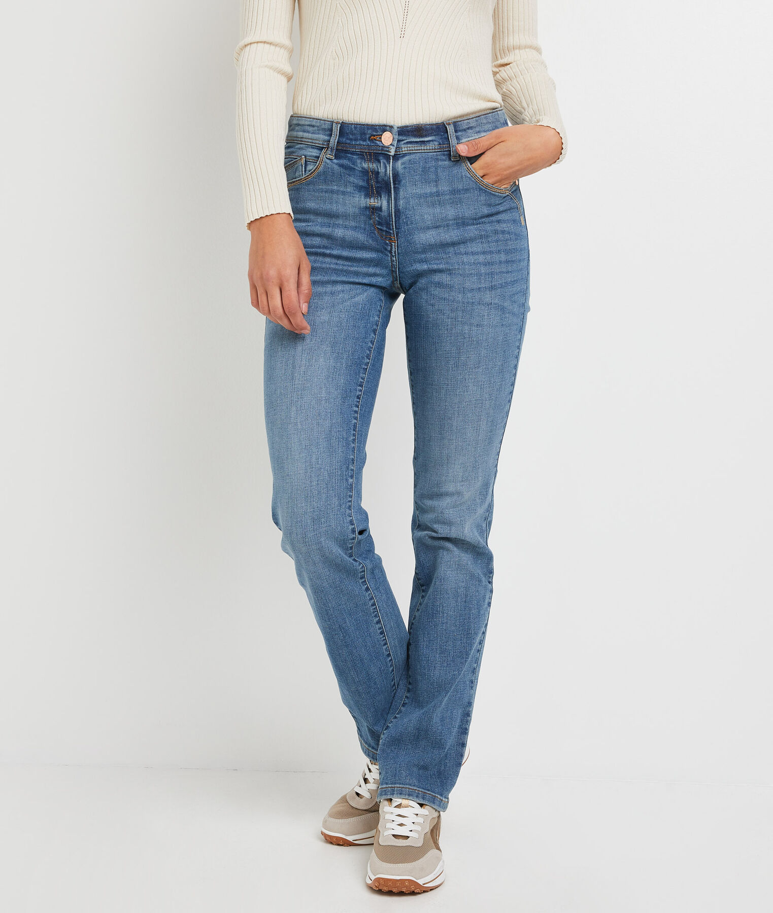 Jean droit NEW YORK femme