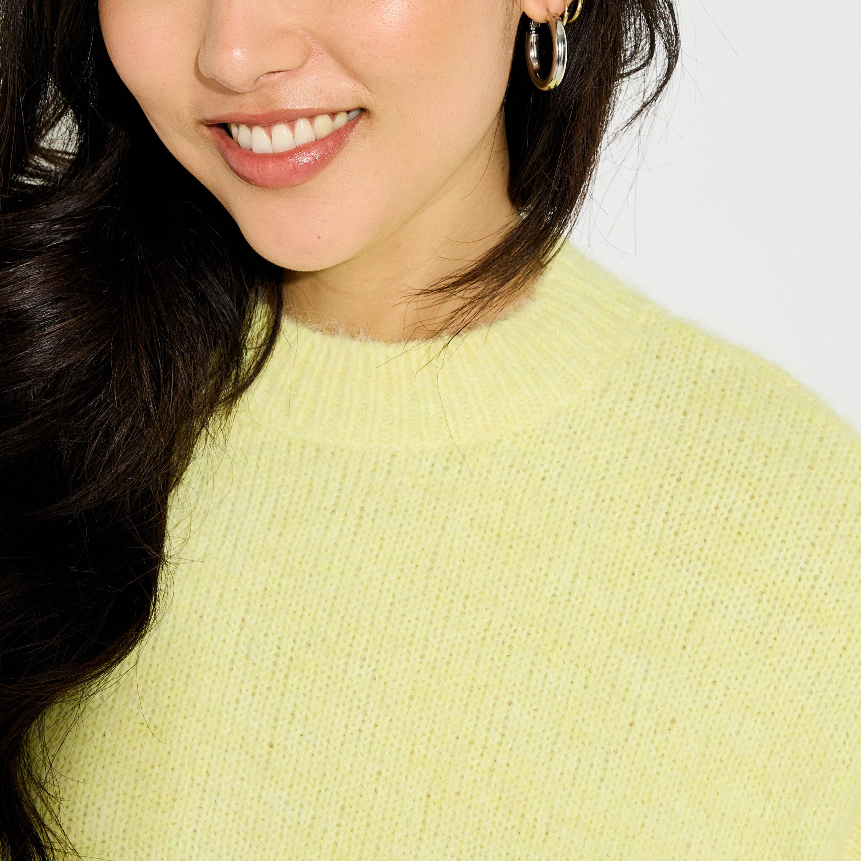 Pull manches courtes femme