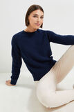 Pull tricot fantaisie femme