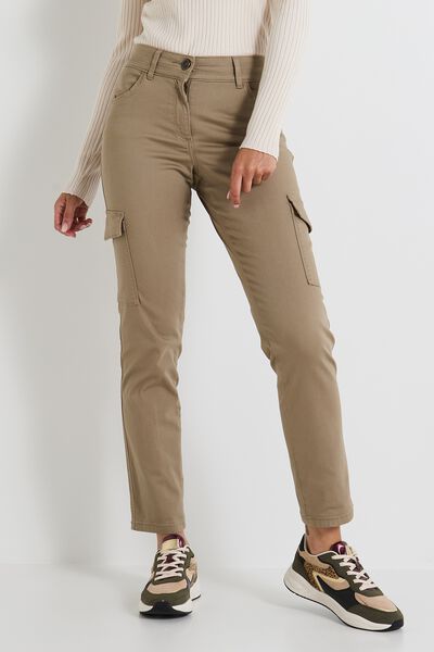 Pantalon cargo femme