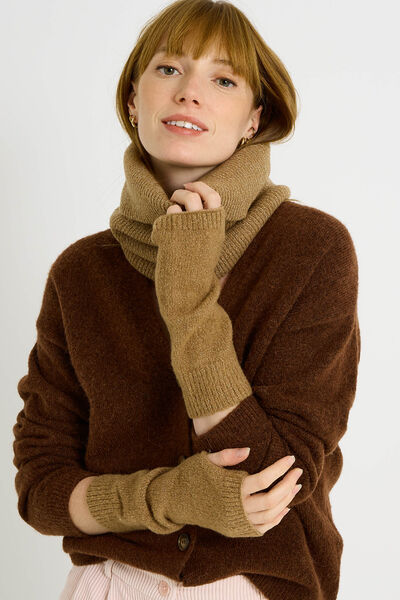 Coffret cadeau col et mitaines femme