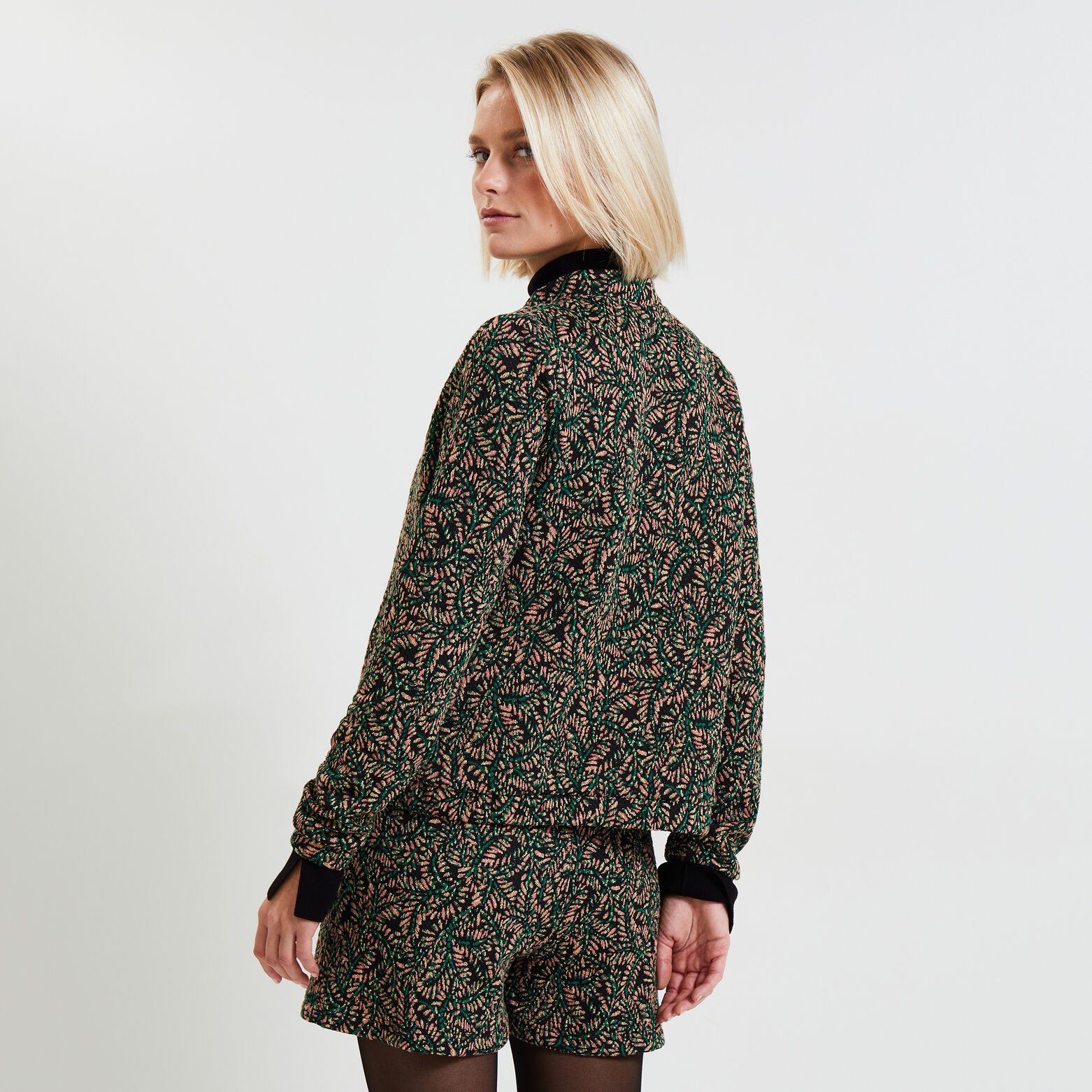 Bomber imprimé femme