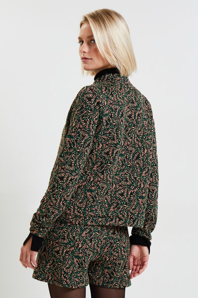 Bomber imprimé femme