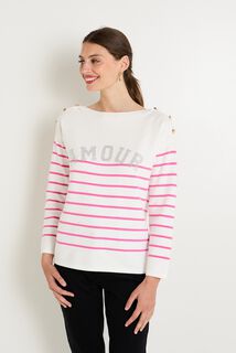 Pull manches longues femme