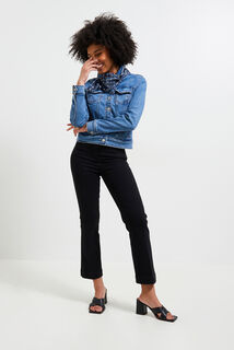 Jean bootcut raccourci TROPEZ femme