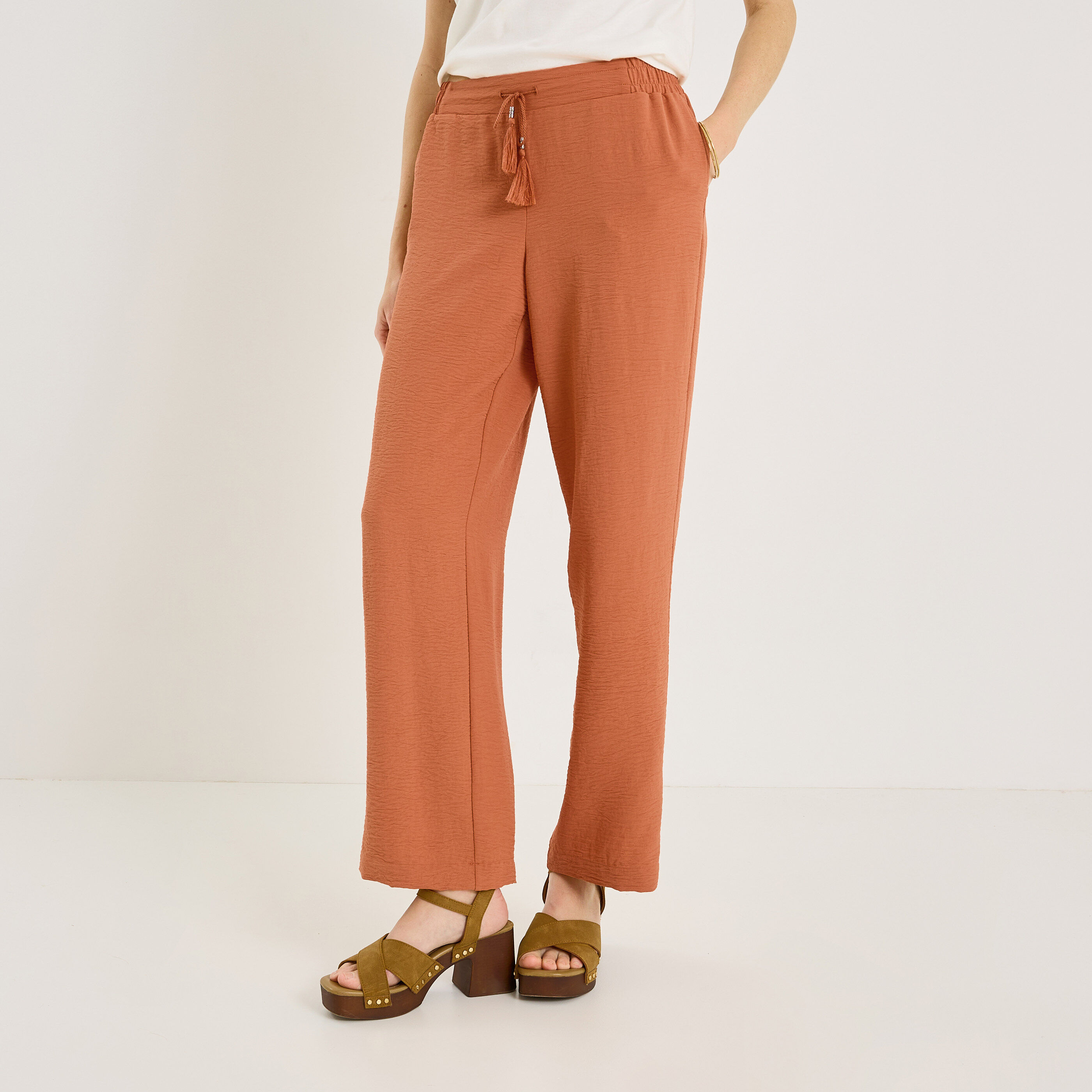 Pantalon large fluide TALL femme