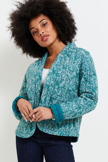 Veste matelassée réversible femme