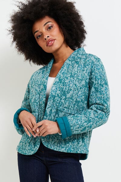 Veste matelassée réversible femme