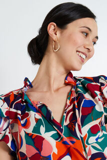 Blouse imprimée femme