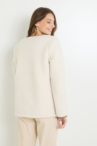 Manteau moumoute femme