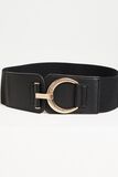 Ceinture large élastique femme