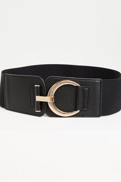 Ceinture large élastique femme