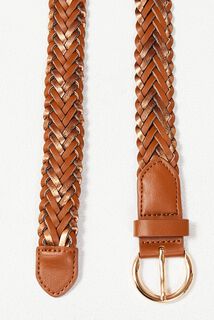 Ceinture tressée femme