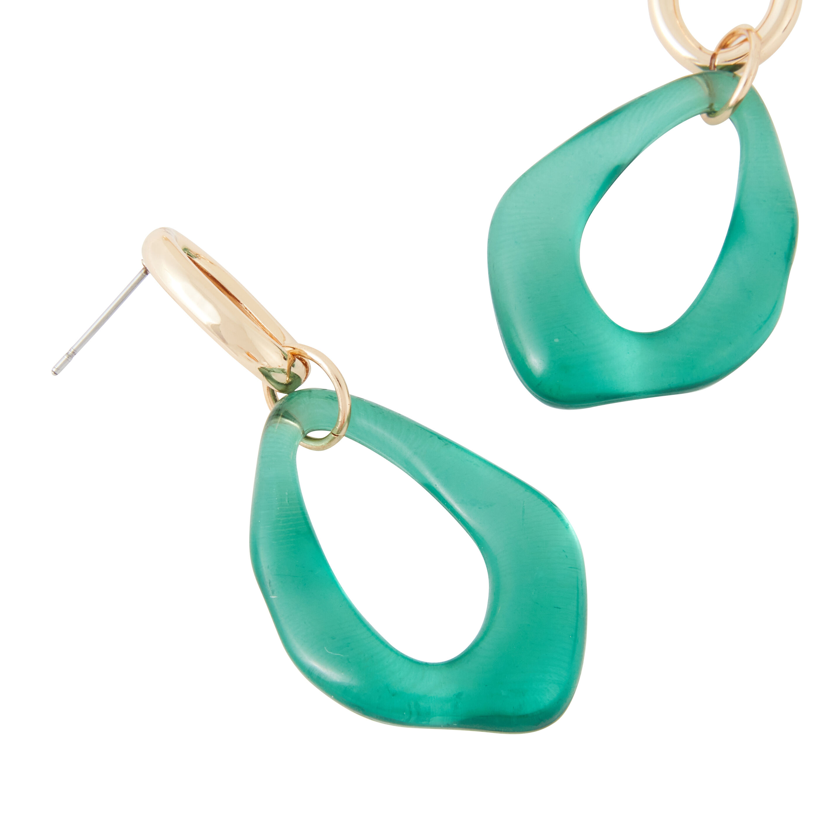 Boucles d'oreilles ovales femme