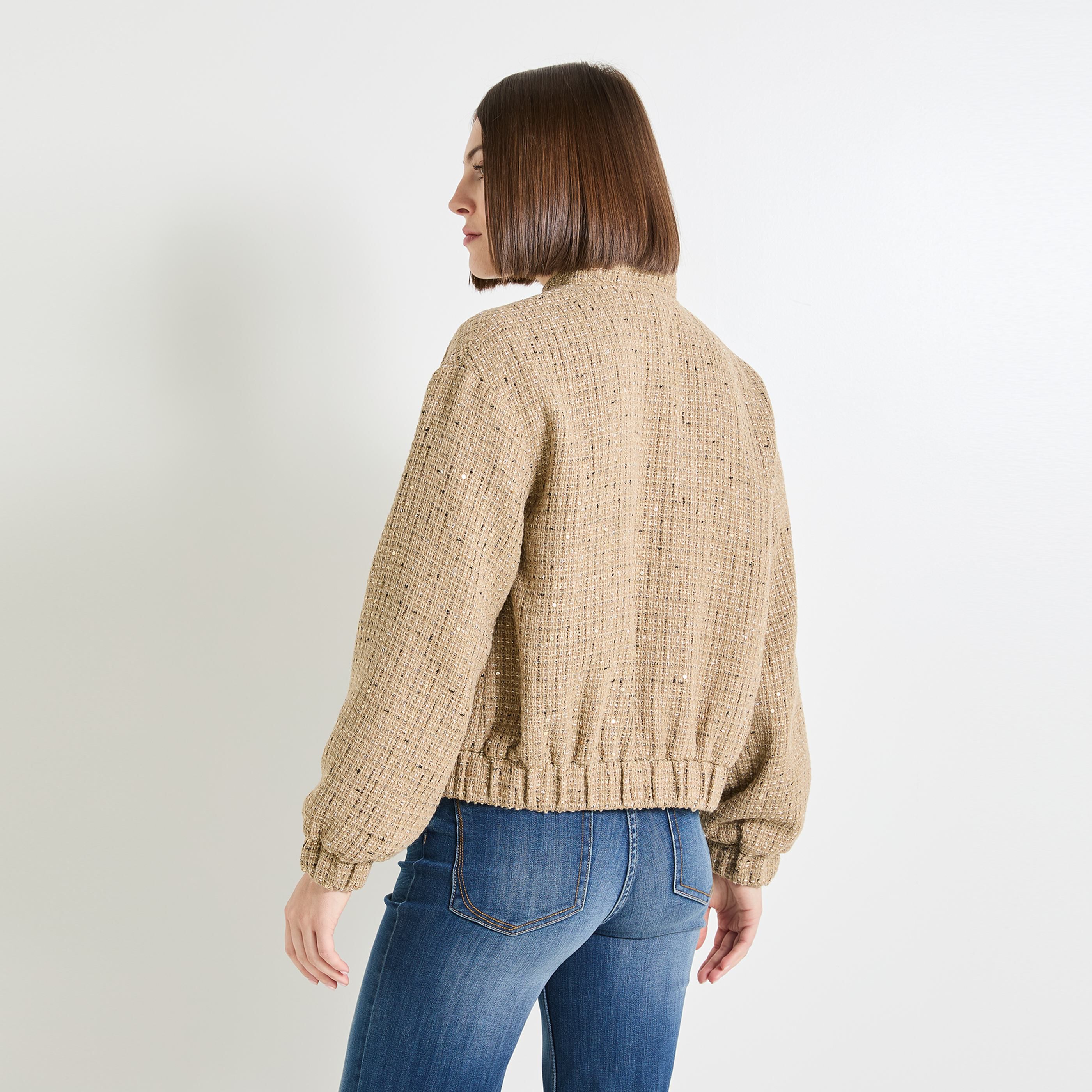 Bombers tiss&eacute; femme