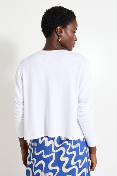 Gilet col V femme