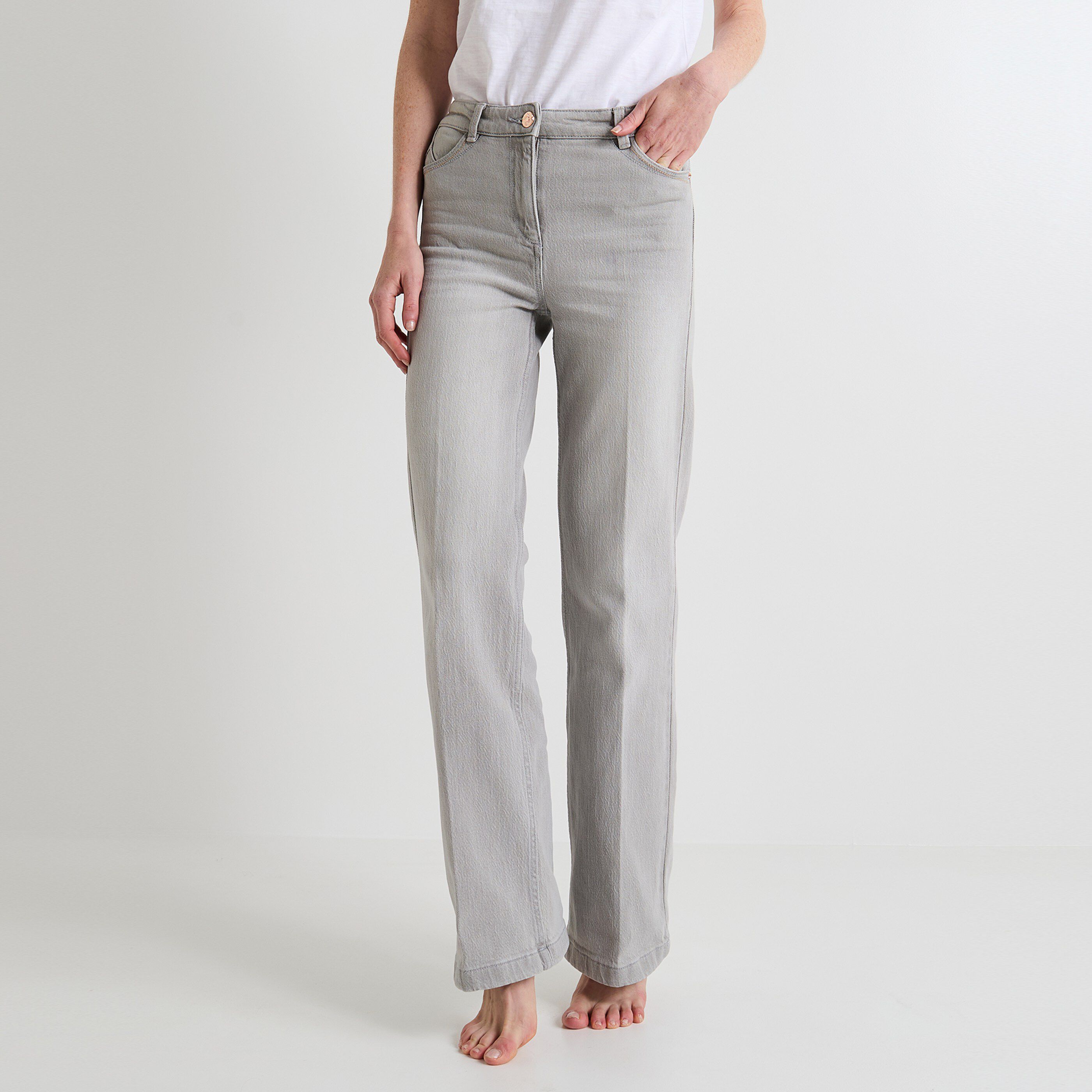 Jean flare WOODSTOCK F02 femme