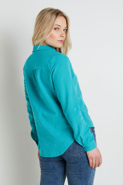 Blouse en coton et lin femme 