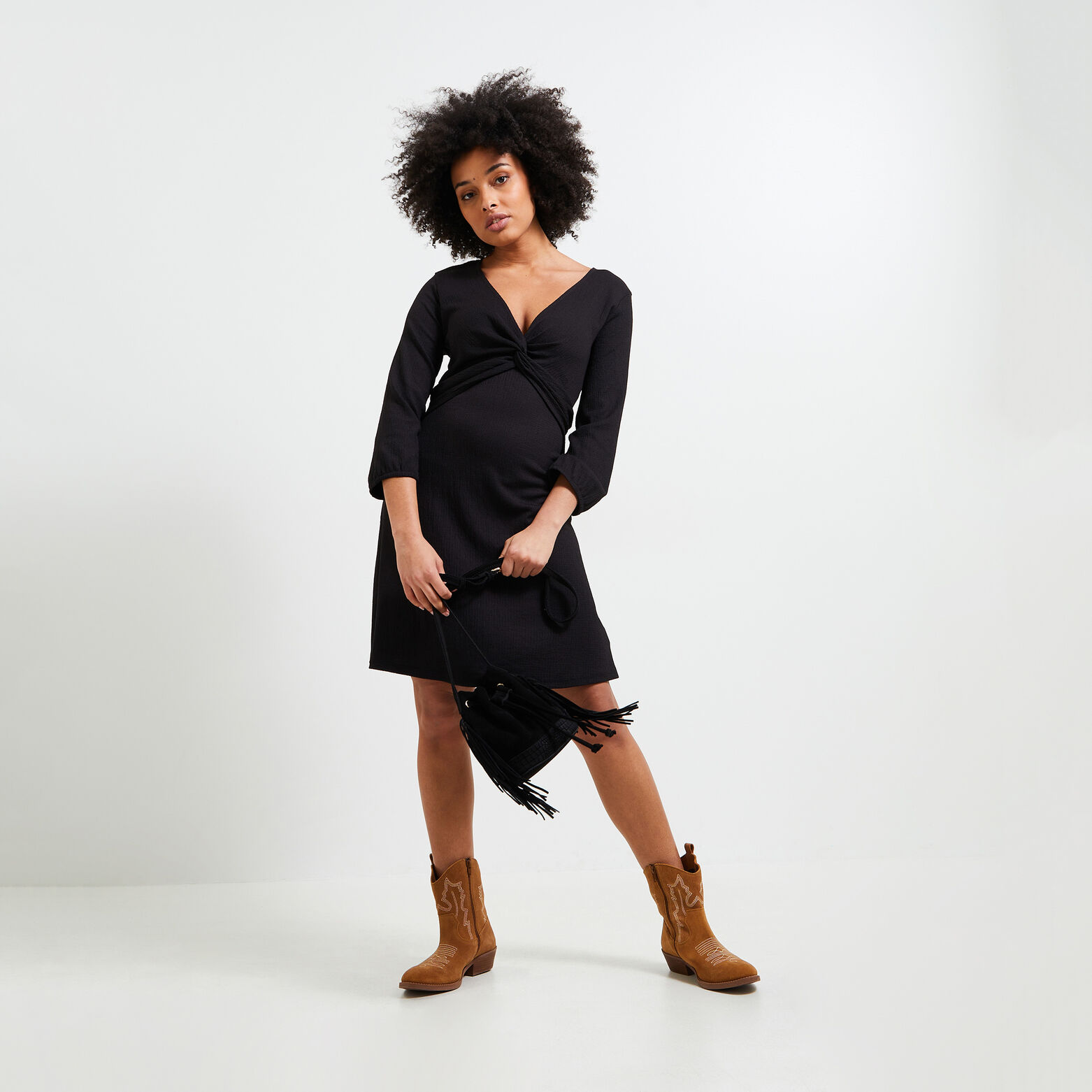 Robe portefeuille femme