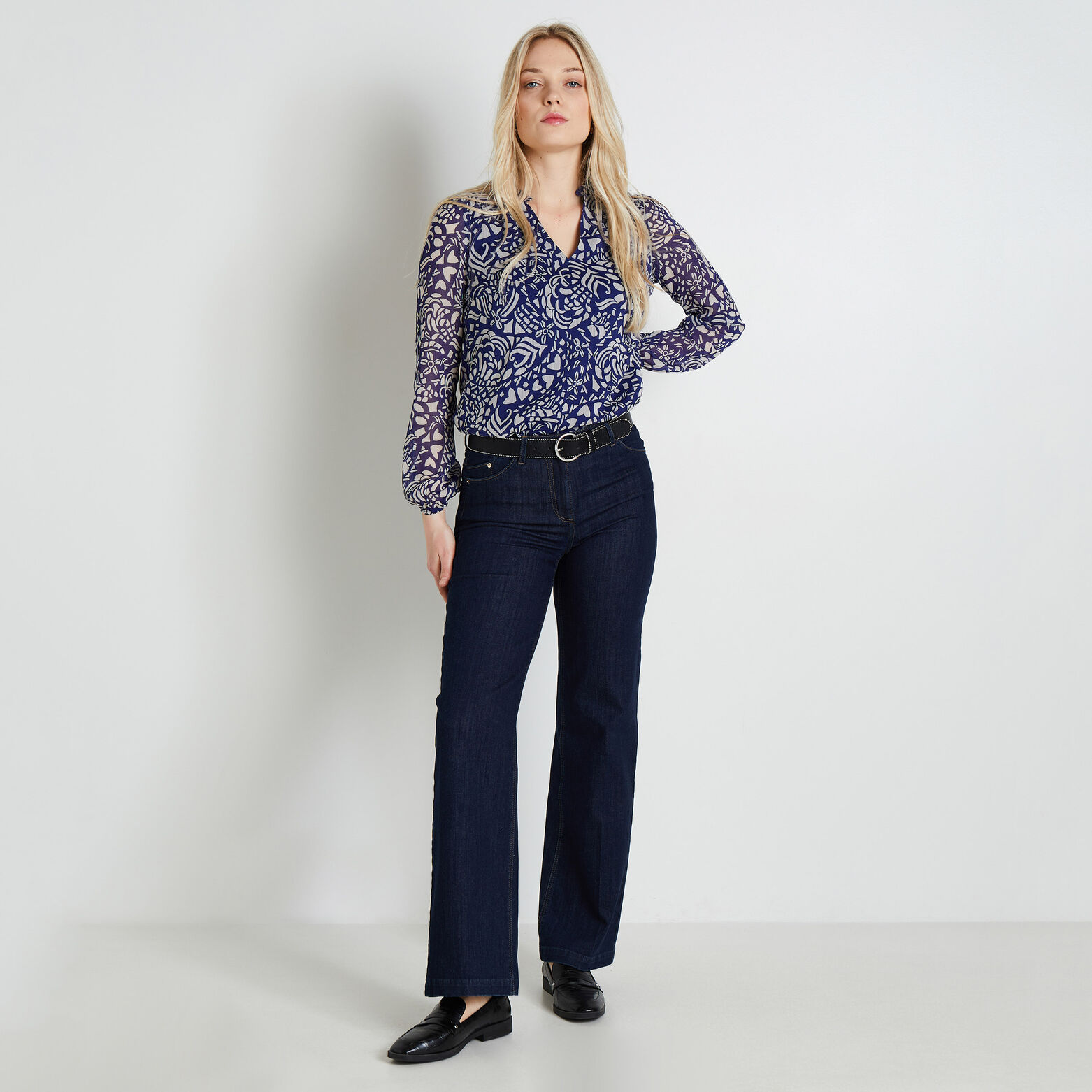 Blouse imprimée femme