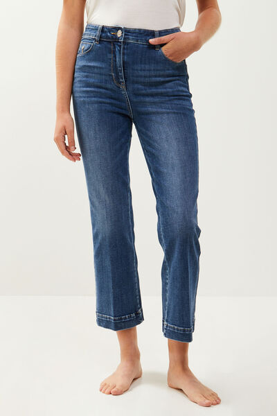 Jean bootcut raccourci TROPEZ femme