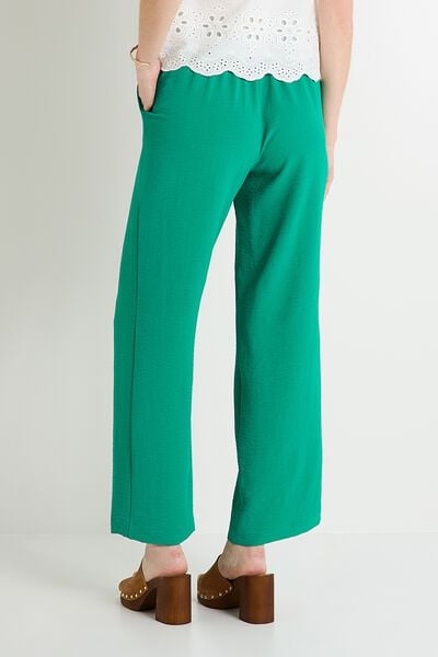 Pantalon tall large fluide femme
