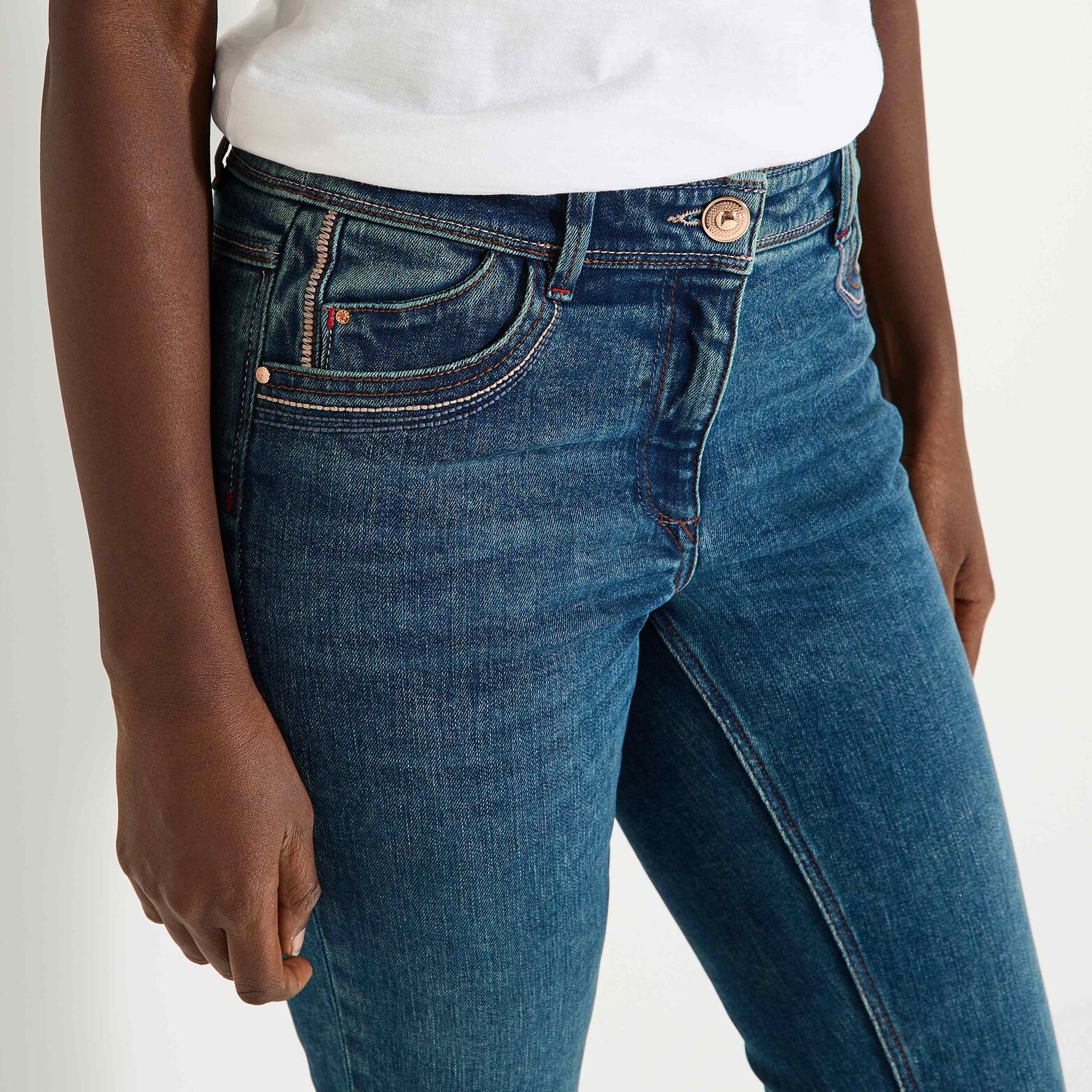 Jean raccourci TOKYO R01 femme