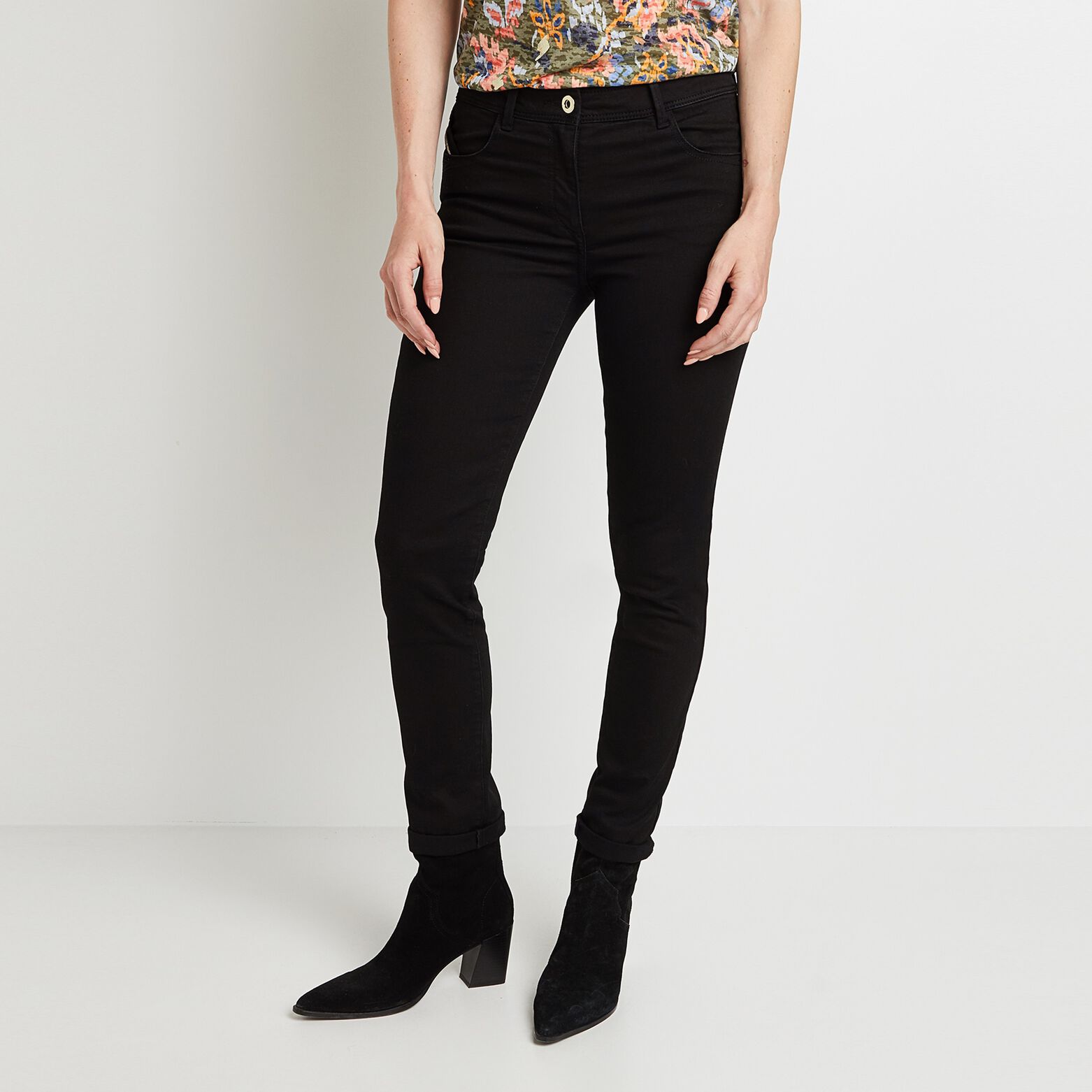 Jean slim TOKYO raccourci femme