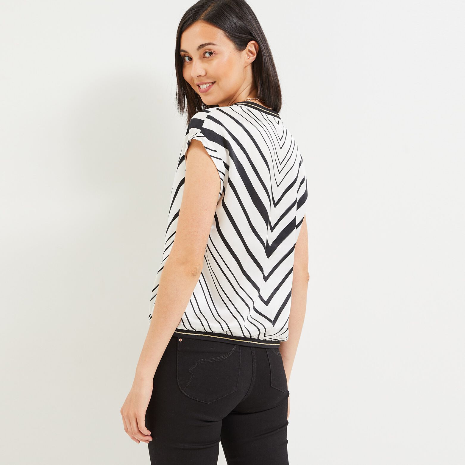 Blouse imprimée femme