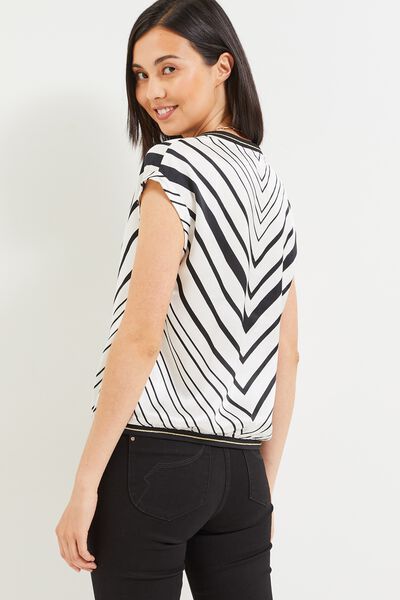 Blouse imprimée femme