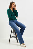 Gilet court femme