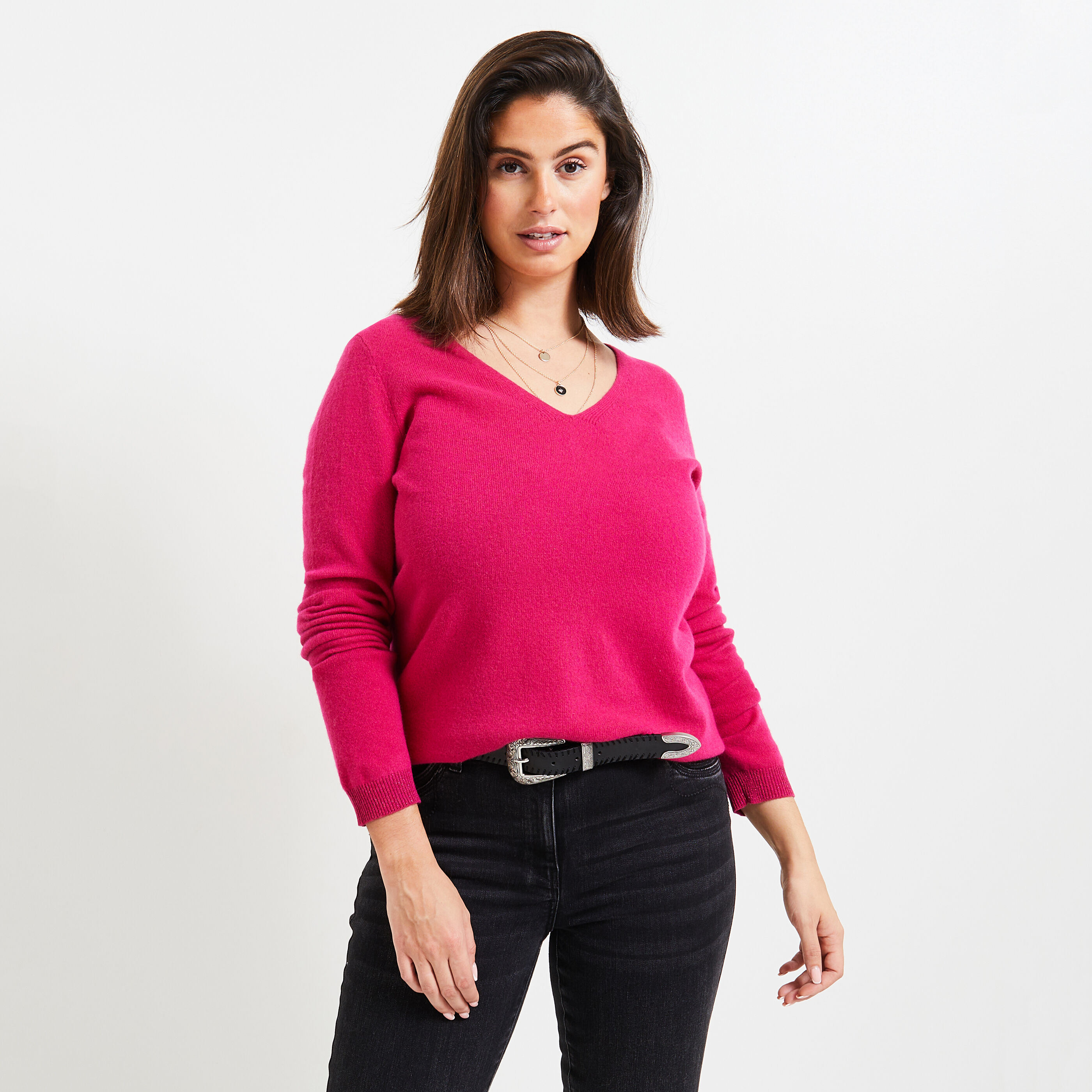 Pull laine et hotsell cachemire femme