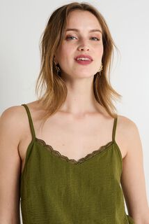 Débardeur col V femme