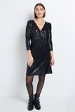 Robe à paillettes femme