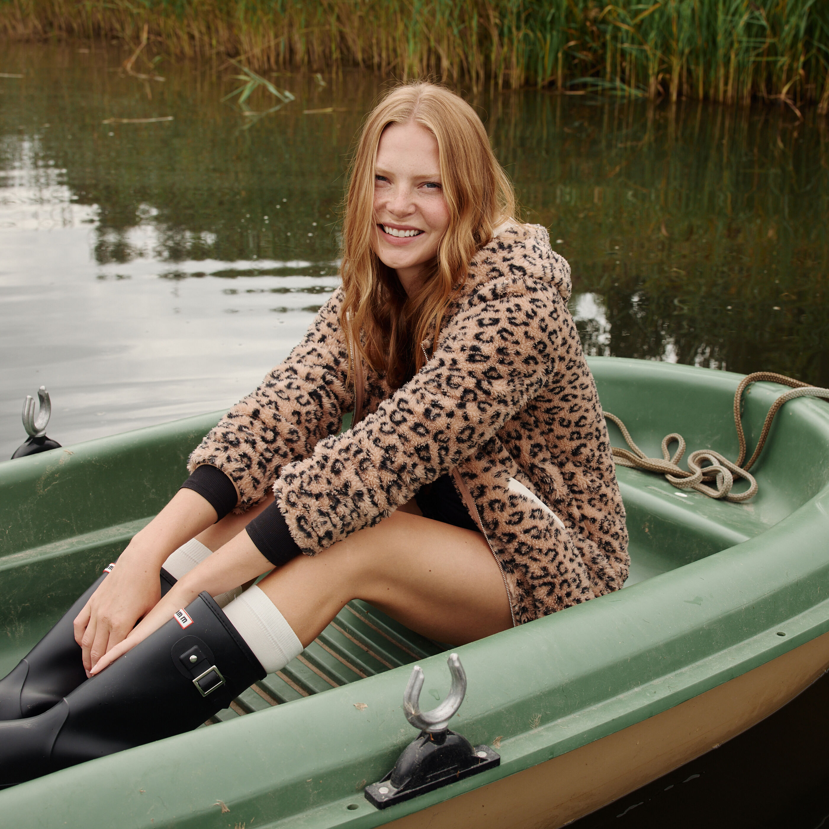 Gilet zipp&eacute; imprim&eacute; l&eacute;opard femme