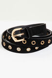 Ceinture oeillets femme