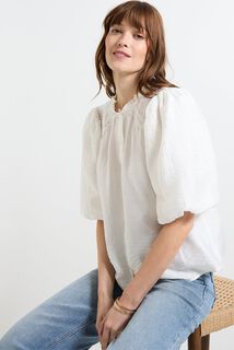 Chemise manches coudes femme