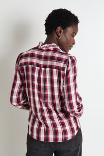 Chemisier col montant femme
