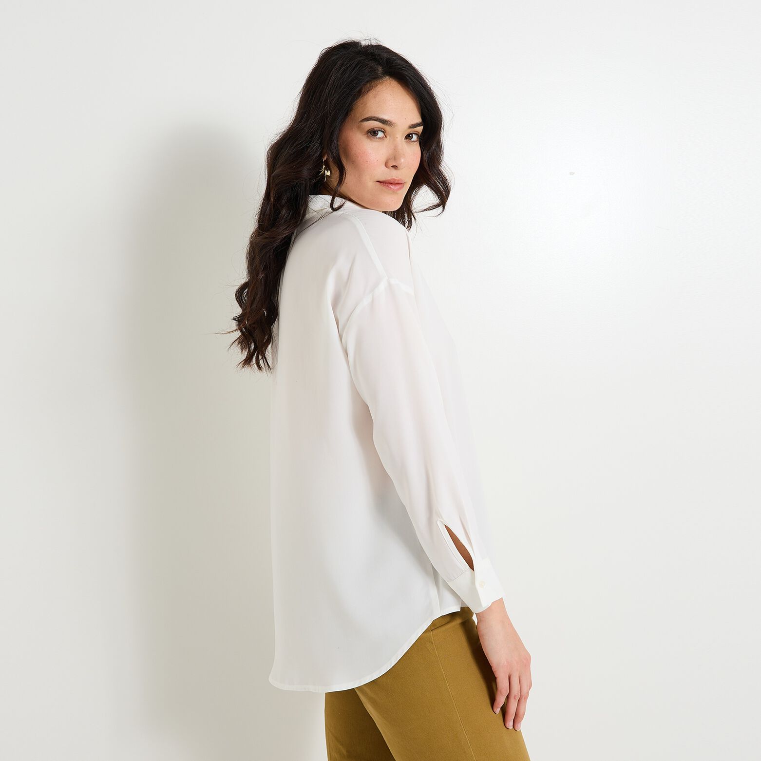 Chemise unie femme